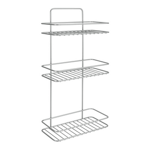 Metaltex reflex doucherek 3 etages 23x13x57 cm zilver