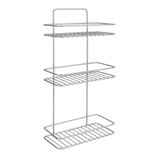 Metaltex reflex doucherek 3 etages 23x13x57 cm zilver