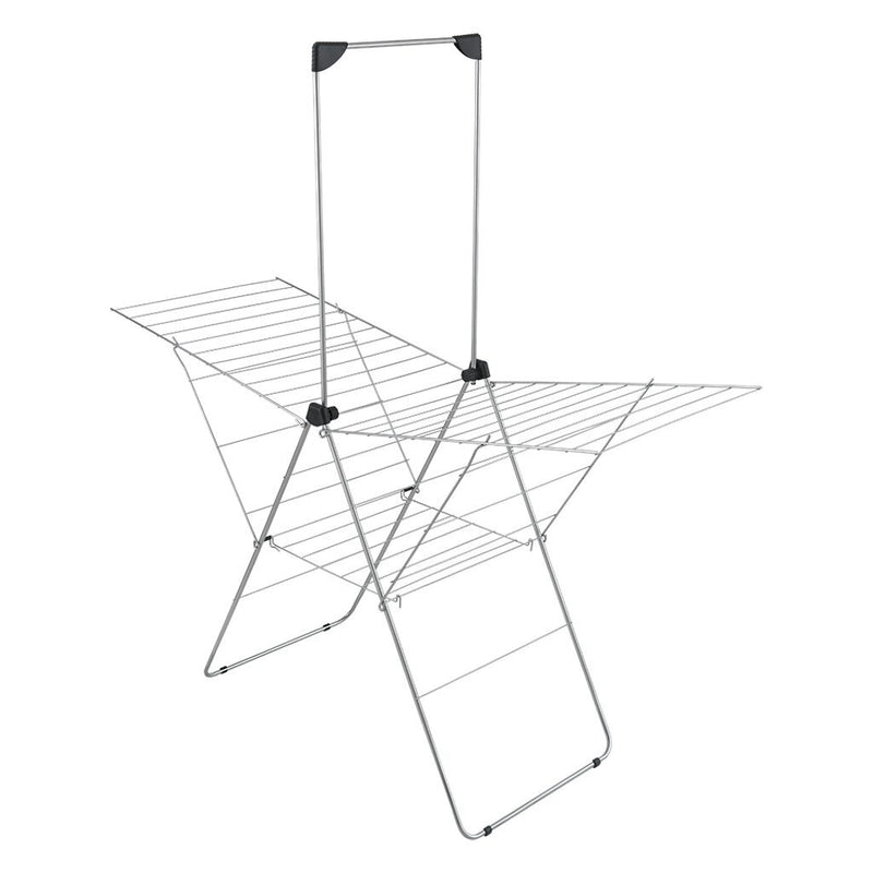 Afbeelding laden in galerijviewer, Metaltex monsoon droogrek 30 m drooglengte zilver
