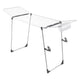 Metaltex hurricane droogrek 197x65x115 cm 24 m drooglengte zilver zwart