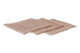 Luva schuurlap koper 15x15 cm set à 3
