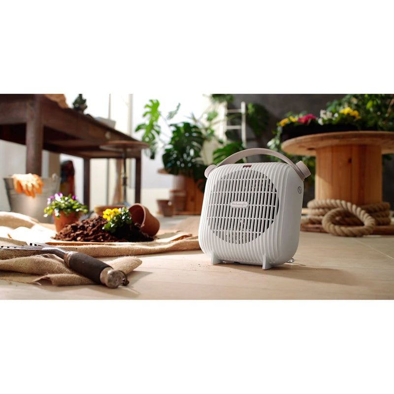 Afbeelding laden in galerijviewer, Delonghi hfs30b24.w ventilatorkachel wit
