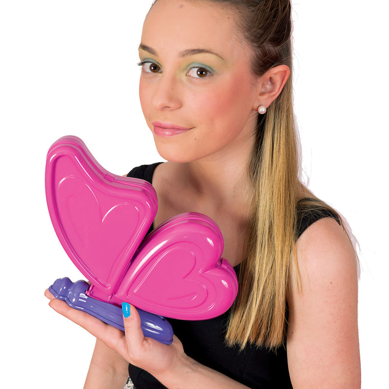 Afbeelding laden in galerijviewer, Clementoni crazy chic butterfly beautyset make-up koffer

