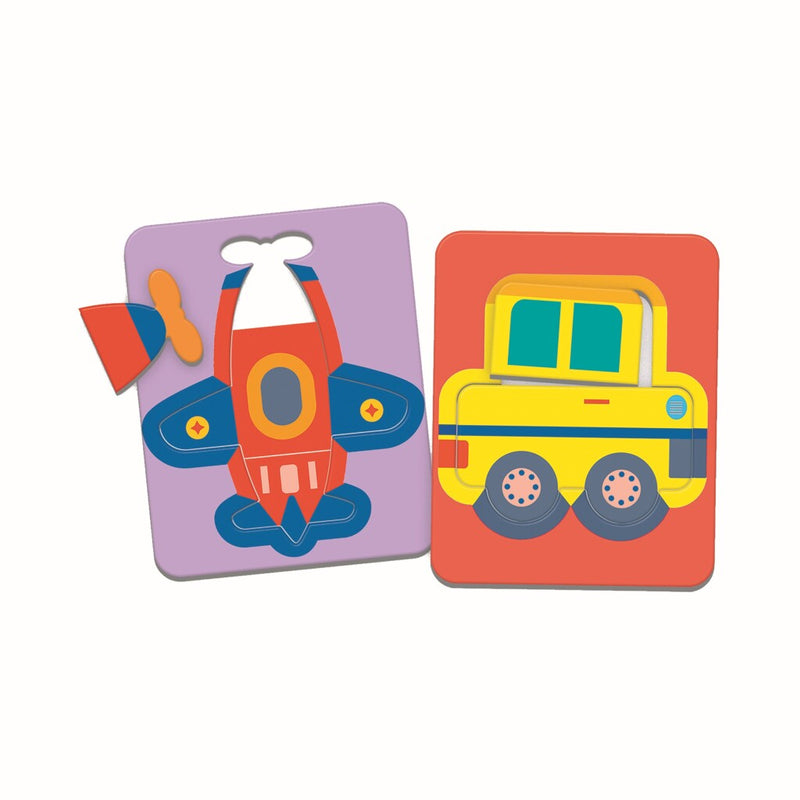 Afbeelding laden in galerijviewer, Clementoni little match fun vehicles
