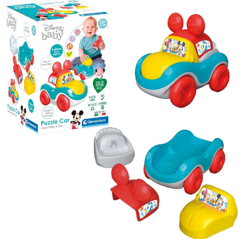 Afbeelding laden in galerijviewer, Clementoni disney baby puzzel auto
