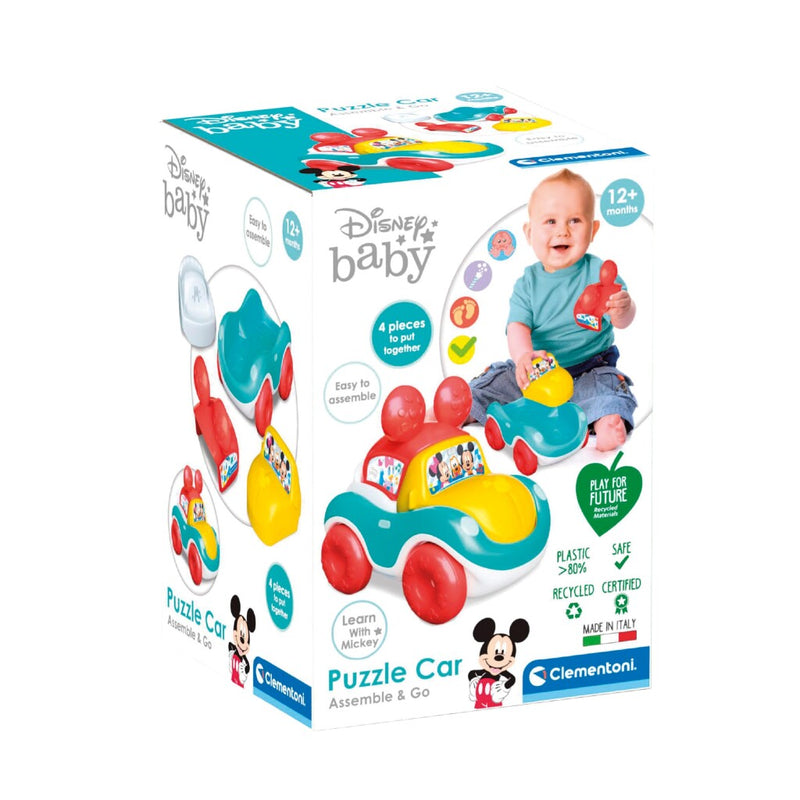 Afbeelding laden in galerijviewer, Clementoni disney baby puzzel auto
