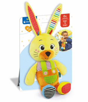 Clementoni baby mijn eerste dierenknuffel - konijn