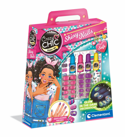 Clementoni crazy chic - fluo nails