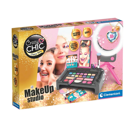 Clementoni crazy chic make-up studio + licht