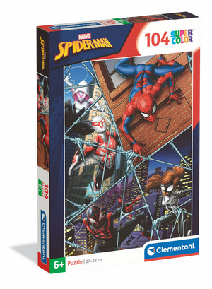 Clementoni puzzel 104 stukjes spider-man