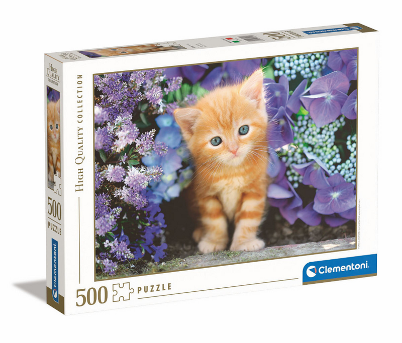 Afbeelding laden in galerijviewer, Clementoni puzzel 500 stukjes ginger kat
