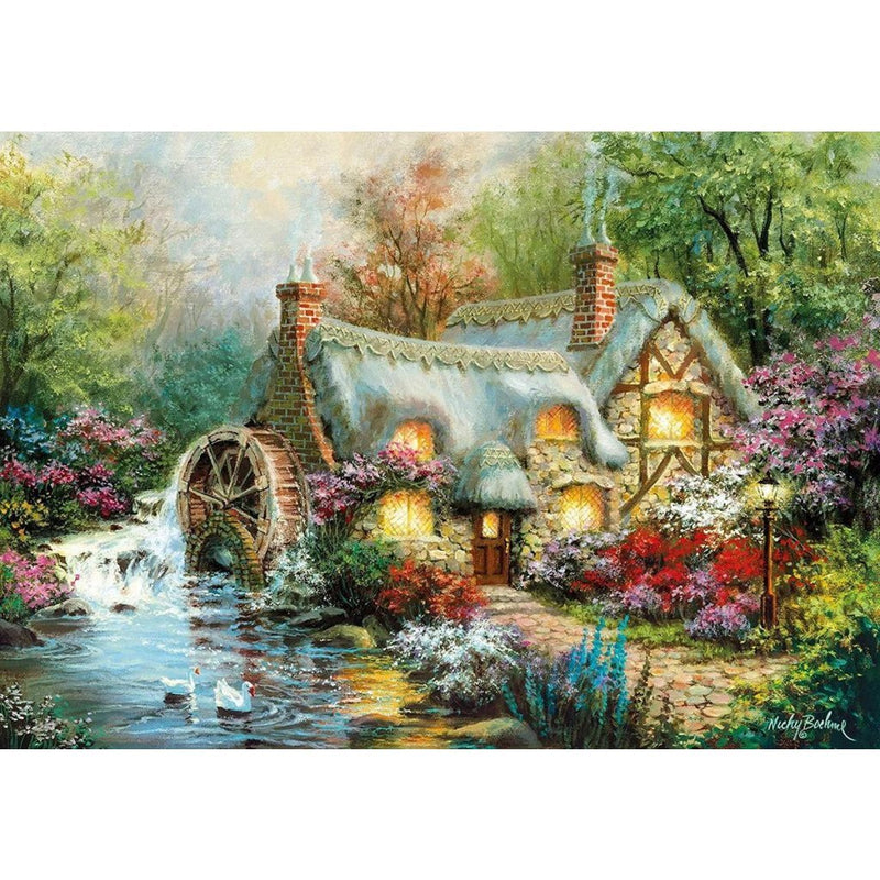 Afbeelding laden in galerijviewer, Clementoni high quality collection puzzel country retreat 1500 stukjes
