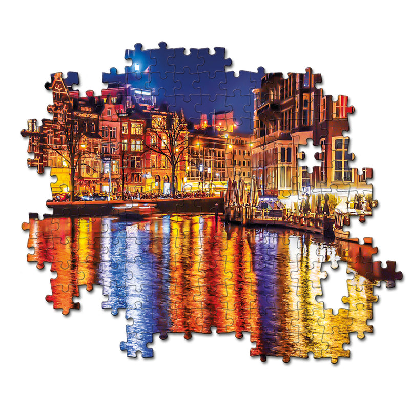 Afbeelding laden in galerijviewer, Clementoni high quality collection puzzel amsterdam 500 stukjes
