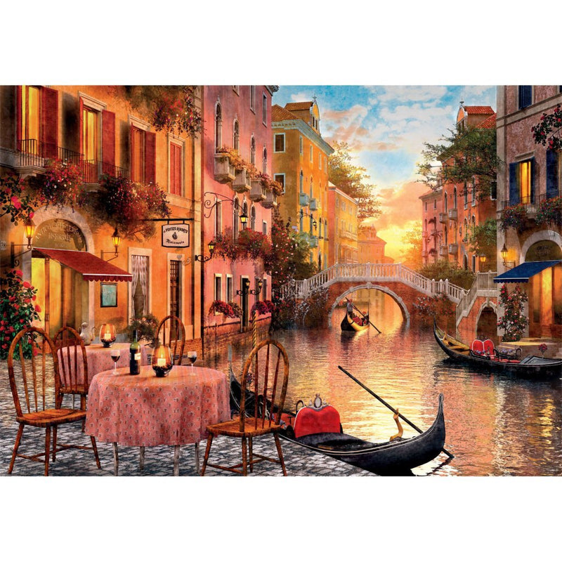 Afbeelding laden in galerijviewer, Clementoni high quality collection puzzel + poster veneti euml; 1000 stukjes
