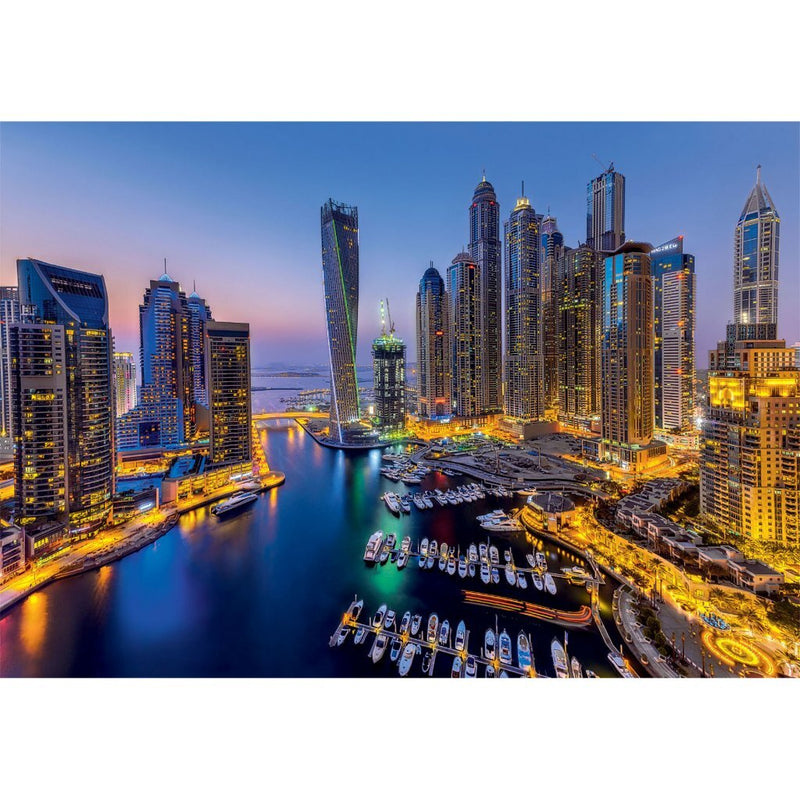 Afbeelding laden in galerijviewer, Clementoni high quality collection puzzel + poster dubai 1000 stukjes
