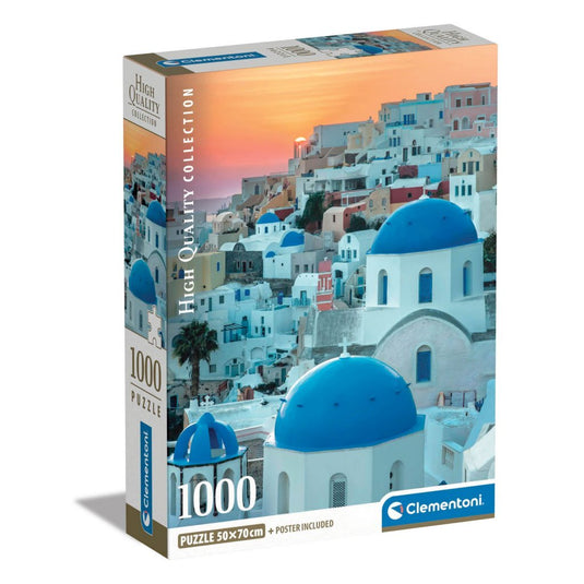 Clementoni hqc 1000 pc - santorini - 2019