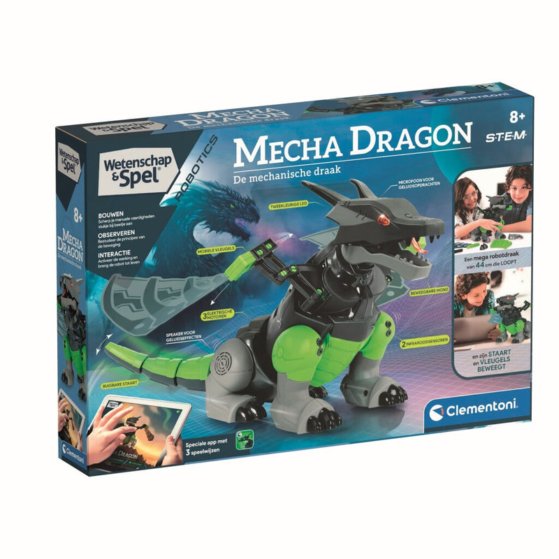 Afbeelding laden in galerijviewer, Clementoni coding lab mecha dragon
