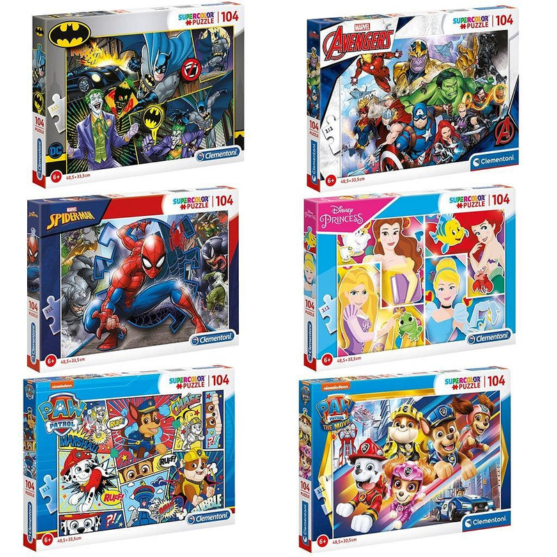 Afbeelding laden in galerijviewer, Clementoni kinderpuzzel 104 stukjes
