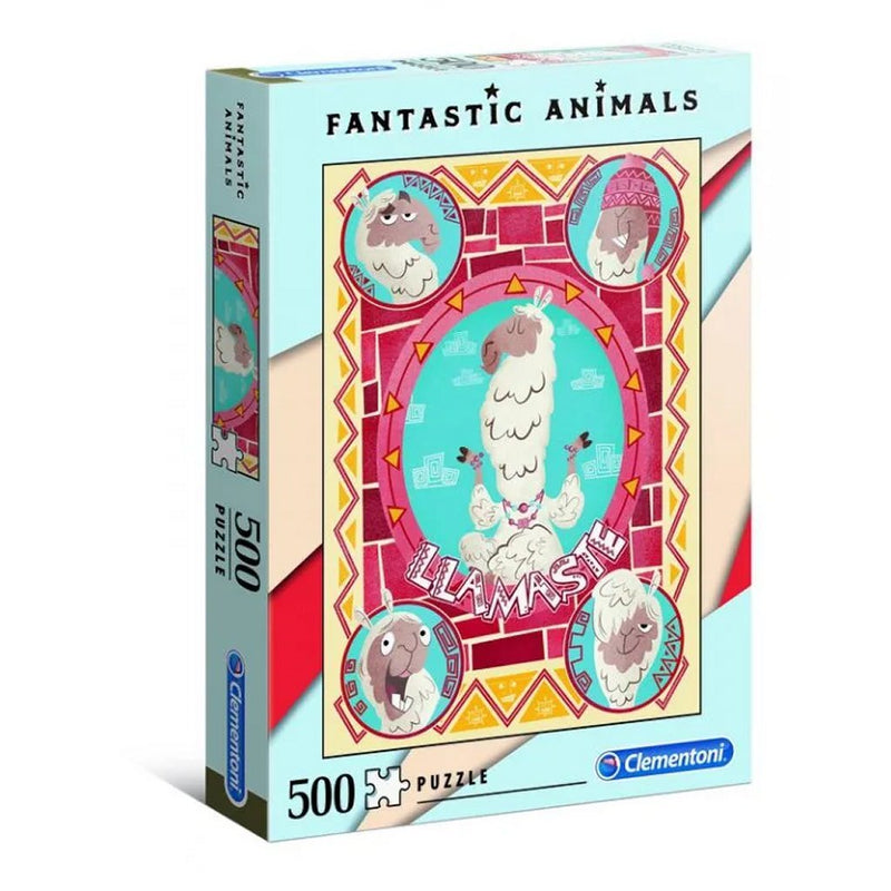 Afbeelding laden in galerijviewer, Clementoni fantastic animals puzzel 500 stukjes
