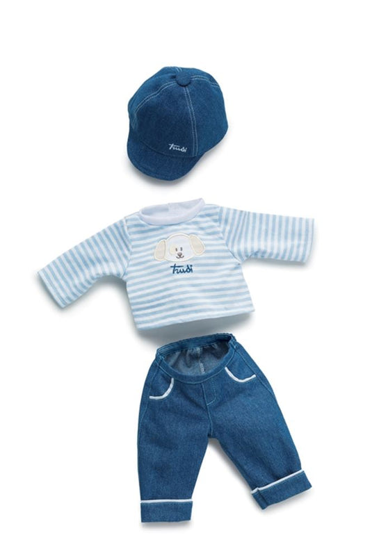 Trudi kleding 36 cm. jeans set