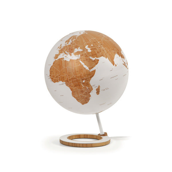 Afbeelding laden in galerijviewer, Atmosphere nr-0324bmbm-gb globe bamboo 25cm diameter bamboe metaal
