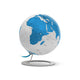 Atmosphere nr-0324igwt-gb globe iglobe light turquoise 25 cm diameter metaal chrome