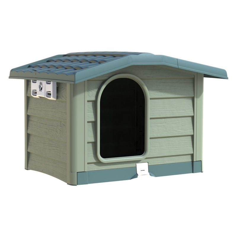 Afbeelding laden in galerijviewer, Bama pet cuccia hondenhok 89x75x62 cm groen
