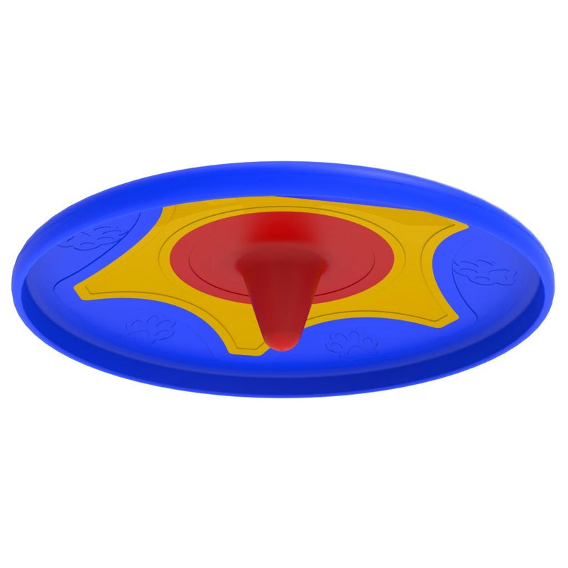 Afbeelding laden in galerijviewer, Bama pet trotto disk hondenspeelgoed 24.5x4.5 cm blauw geel rood
