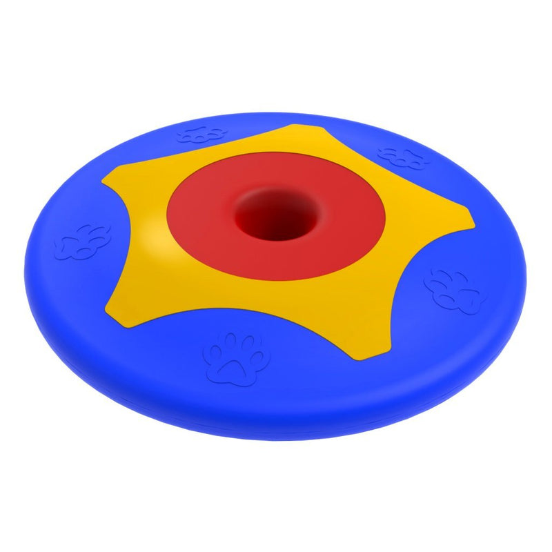 Afbeelding laden in galerijviewer, Bama pet trotto disk hondenspeelgoed 24.5x4.5 cm blauw geel rood
