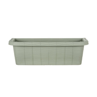 Bama fioriera bloem-balkonbak 60x20x18.5 cm sagegroen