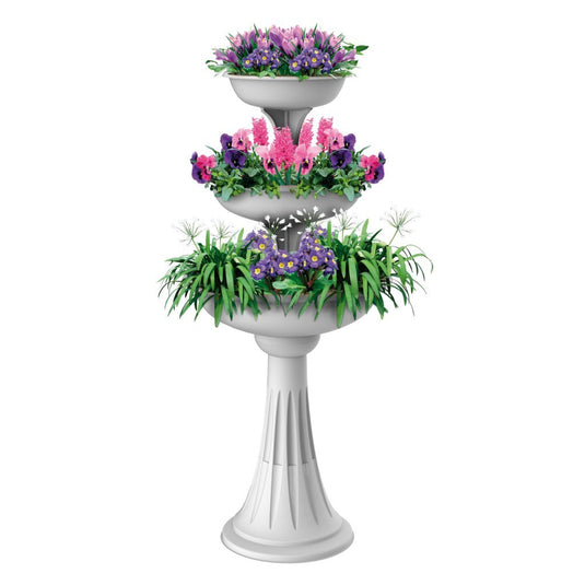 Bama trevy fioriera plantenbak 50x114 cm wit
