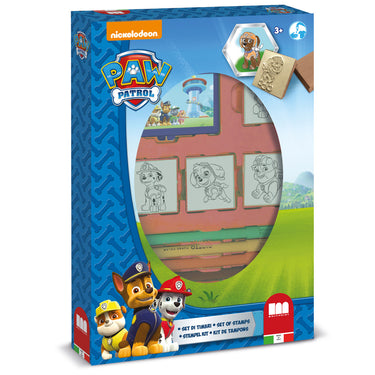 Paw patrol stempelset 12-delig