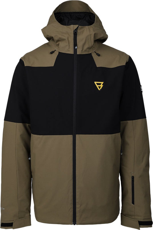 Brunotti stores heren ski jas | dusky green