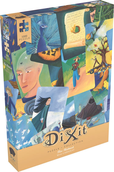 Libellud dixit - blue mishmash - puzzel - 1000 stukjes