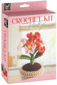 Creative craft group haakpakket bloempot roze bloemen - incl. naald en draad