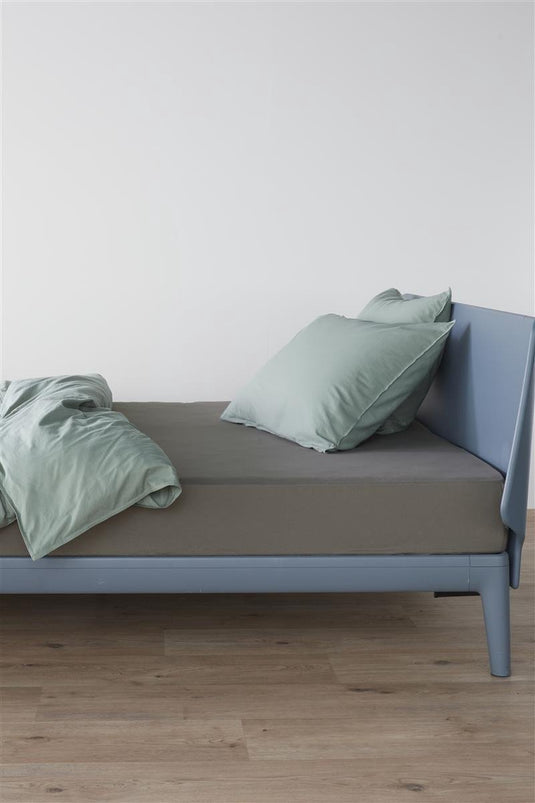 Beddinghouse - jersey - split-topper - hoeslaken - 180x220 cm - taupe