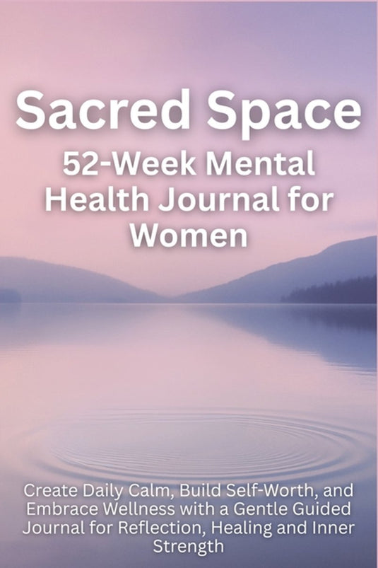 Merkloos sans marque sacred space 52-week mental health journal for women