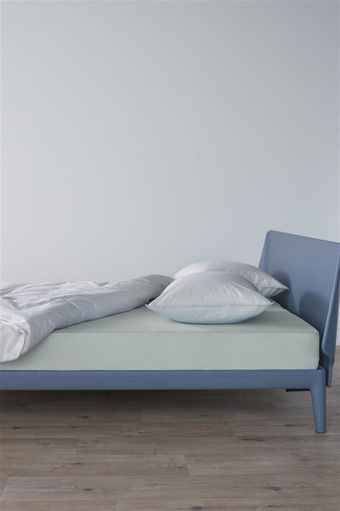 Beddinghouse - jersey - split-topper - hoeslaken - 180x220 cm - licht blauw