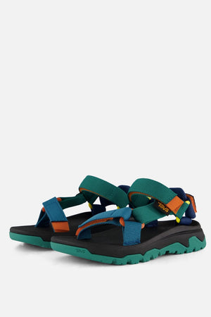 Teva c hurricane xlt jr unisex sandalen - blauw coral multi