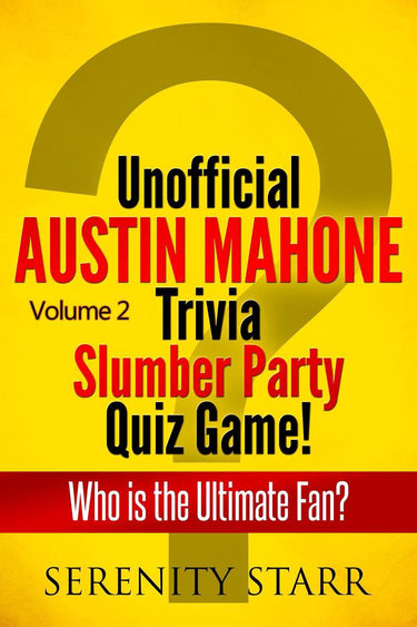 Ty unofficial austin mahone trivia slumber par quiz game volume 2