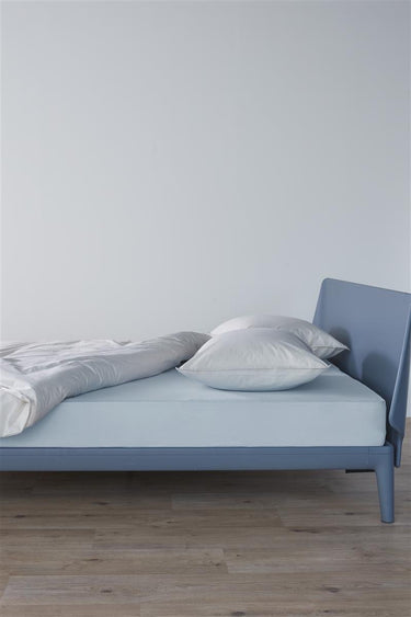 Beddinghouse - jersey - hoeslaken - 90x220 cm - lichtblauw