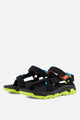 Teva t hurricane xlt jr unisex sandalen - zwart multi 22 23