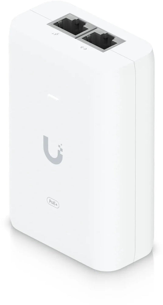 Ubiquiti u-poe-at | poe+ injector (802.3at) | 30w | gigabit ethernet | poe (met adapter)