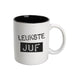 Paperdreams zwart wit mug - jufr - keramiek 400ml
