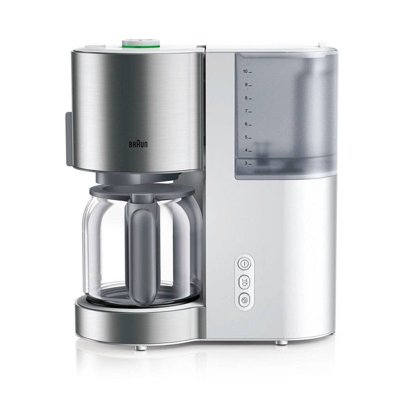 Afbeelding laden in galerijviewer, Braun kf5120wh koffiezetapparaat rvs wit
