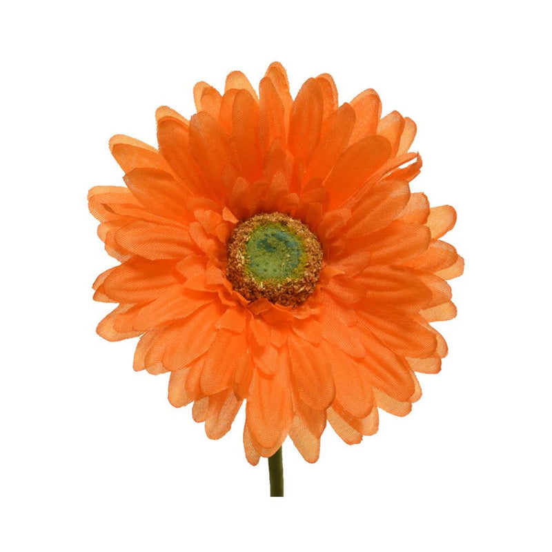 Afbeelding laden in galerijviewer, Decoris kunstbloem gerbera h50cm oranje
