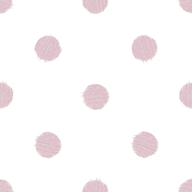Noordwand behang urban friends coffee dots wit en roze
