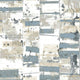 Noordwand behang friends coffee industrial weathered blauw metallic