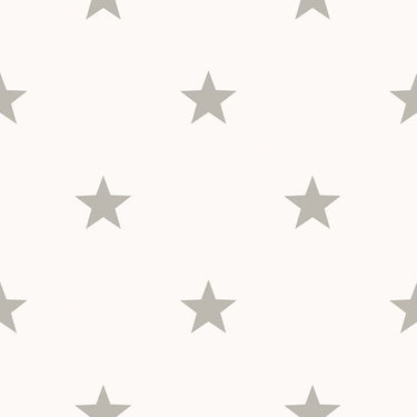Noordwand behang friends coffee little stars lichtgrijs en wit