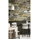 Noordwand behang friends coffee marble concrete zwart en bruin